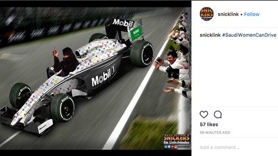 Meme Lucu Wanita Arab yang Boleh Nyetir Mobil