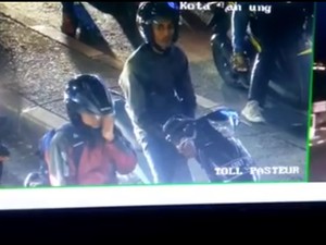 Ketika Pengendara Motor yang Merokok Ditegur Operator CCTV di Bandung