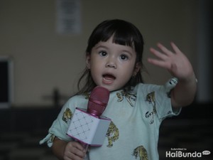 Gemasnya Melihat Gempi Olahraga Bareng Bundanya