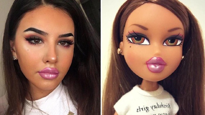 Merias Wajah dengan Makeup  Ala Boneka  Bratz Kembali Populer