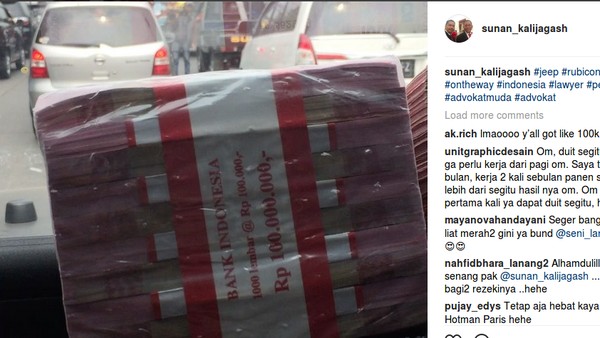 Gaya Pengacara Pamer Harta