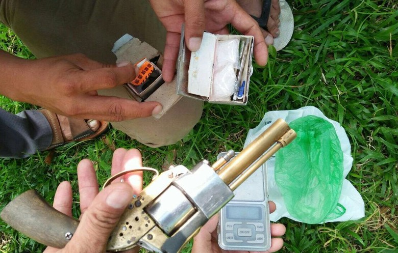Polres Aceh Utara Temukan Pabrik Pembuatan Senjata Polres Aceh Utara Temukan Pabrik Pembuatan Senjata