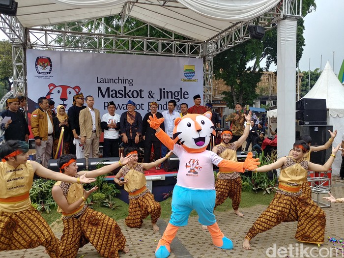 Kenalkan Simaung, Maskot Pilwalkot Bandung 2018