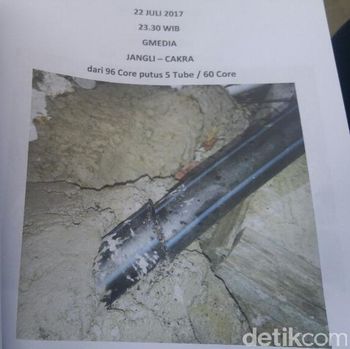 Aksi Vandalisme, Puluhan Kabel FO di Semarang Dirusak