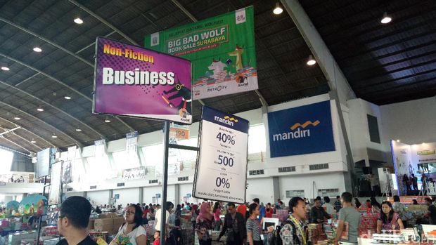 Ini Buku Incaran Pakde Karwo di Big Bad Wolf Surabaya