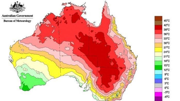 Ancaman Gelombang Udara Panas di NSW dan Queensland