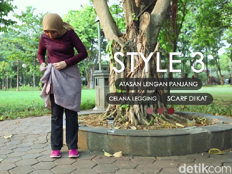 3 Style Hijab yang Nyaman Dipakai untuk Olahraga