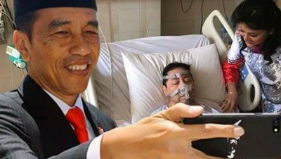 Terlalu! Foto Sakit Setya Novanto Malah Dijadikan Meme oleh Warganet