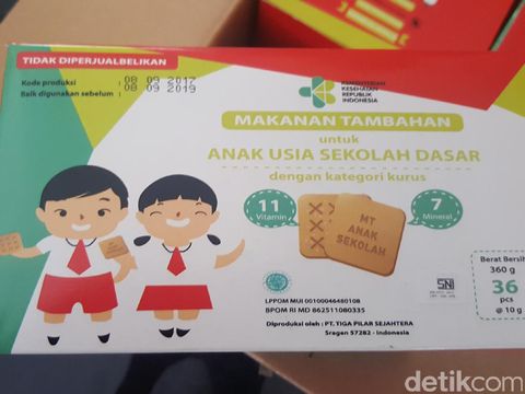 Ini biskuit untuk pelajar yang kurus/