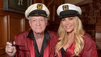 Dan tentu saja, istri muda Hefner yakni Crystal Harris atau Crystal Hefner. Charley Gallay/Getty Images for Playboy.