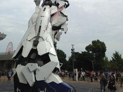 Robot Gundam Kembali Beraksi di Tokyo