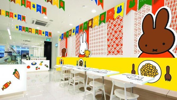 Intip Aneka Menu Bertema Kelinci Miffy yang Lucu di Kafe Ini