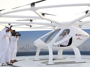Dubai Bakal Jadi Kota Pertama yang Punya Taksi Terbang?