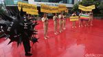 Aksi Spontan Greenpeace yang Bikin Kemenkes Kaget