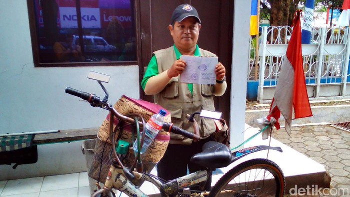 Keliling Indonesia, Ismail Kumpulkan 3,9 Juta Tanda Tangan