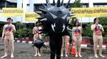 Aksi Spontan Greenpeace yang Bikin Kemenkes Kaget