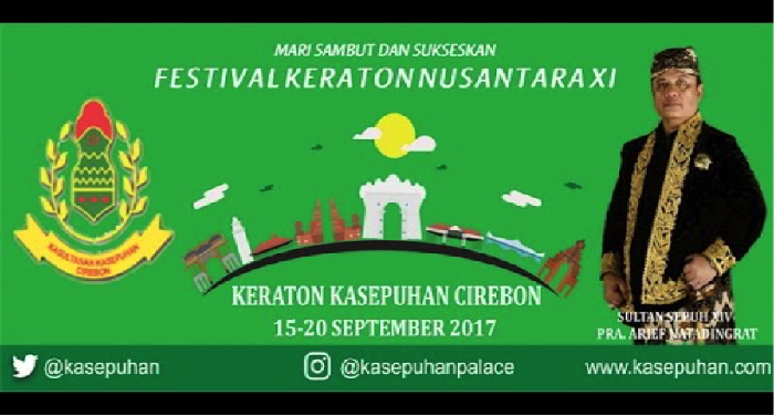 Cirebon Jadi Tuan Rumah Festival Keraton Nusantara XI