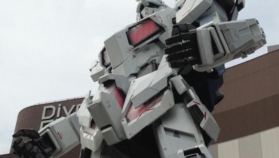 Robot Gundam Kembali Beraksi di Tokyo