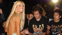 Memulai karier sebagai model, Torrie Wilson kemudian dikenal sebagai pegulat profesional. Dia sempat muncul dua kali di majalah Playboy. (J.Sciulli/WireImage for LIONSGATE)