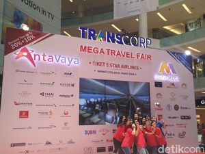 Foto: Berburu Promo Tiket Pesawat dan Tur di Mega Travel Fair Jakarta