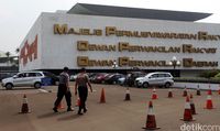 Ilustrasi Gedung MPR/DPR.