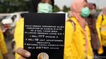 Demo, Mahasiswa Sindir Setya Novanto