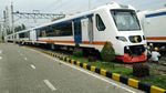Foto: Penampakan Kereta Api Bandara Soetta