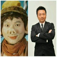 Memerankan sebagai Tie Pat Kai, pria buruk rupa dengan tampilan berhidung babi dan berperut buncit, Wayne Lai ternyata merupakan sosok aktor yang berkharisma.Foto: Istimewa