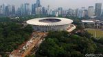 Foto: Penampakan Stadion Utama GBK dari Udara