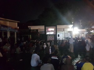 KAHMI dan Koramil Kota Serang Nobar Film G30S/PKI