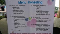 Layanan konseling yang diberikan pun cukup lengkap, mulai dari problem anak dan remaja, permasalahan psikologi, kesehatan reprodukdi, hingga seputar ASI dan konseling berhenti merokok. Foto: Facebook/Ridwan Kamil
