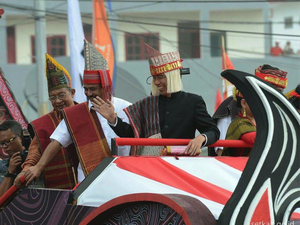 Makna di Balik Kereta Pancasila Karnaval Kemerdekaan RI ke-72