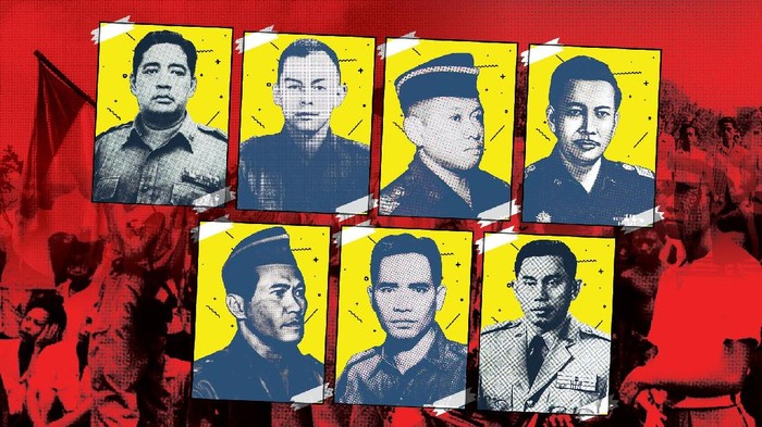 Infografis pahlawan Revolusi profil