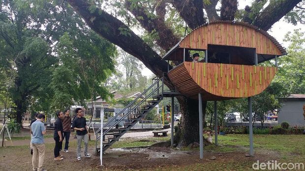 Taman ini dibangun dari dana CSR Toyota