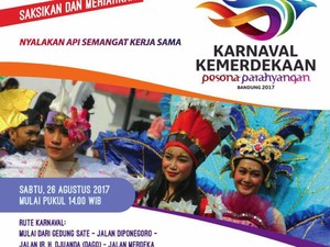 Presiden Jokowi Hadiri Karnaval Pesona Parahyangan