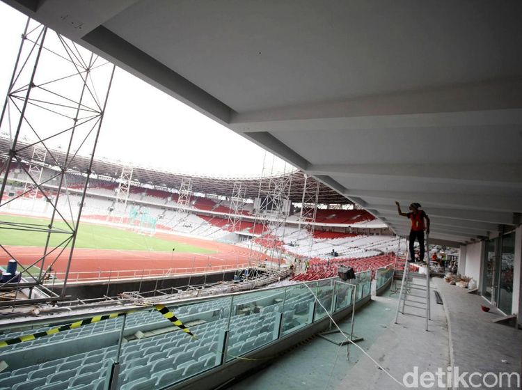 Dikejar Asian Games 2018, Begini Penampakan Terkini Stadion Utama GBK