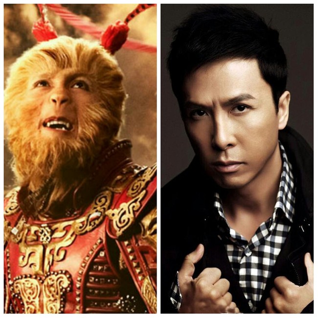 Selain serial Kera Sakti, Journey to The West versi China yang tayang pada 1996 dan 2002, aktor Donnie Yen juga pernah membintangi ikon siluman kera penuh bulu pada 2014 dalam The Monkey King. Foto: Istimewa