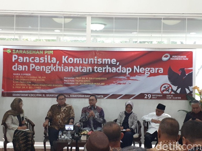 Ketua MPR Harap Perdebatan soal PKI Dihentikan