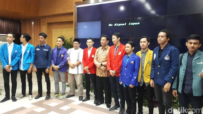Menko Polhukam Bahas Peran Mahasiswa Bareng BEM se-Jabodetabek