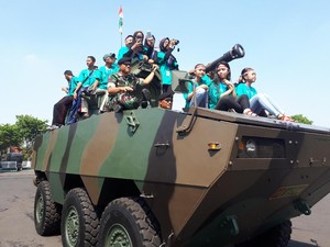 Ratusan Pelajar SMP Ikuti Pendidikan Karakter di Kodam V/Brawijaya