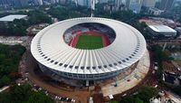 Foto: Penampakan Stadion Utama GBK Dari Udara