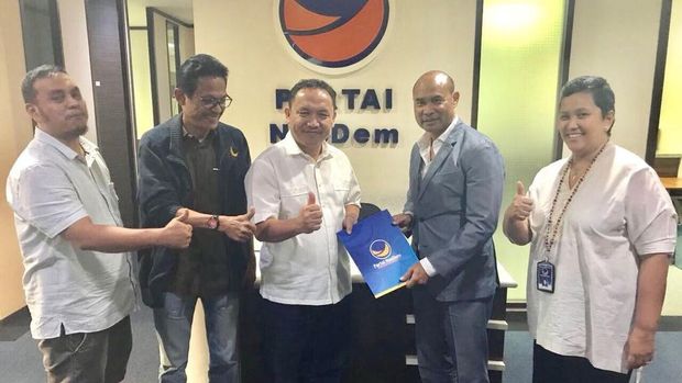NasDem juga memastikan mengusung Rudi Erwan sebagai Calon Gubernur Maluku Utara