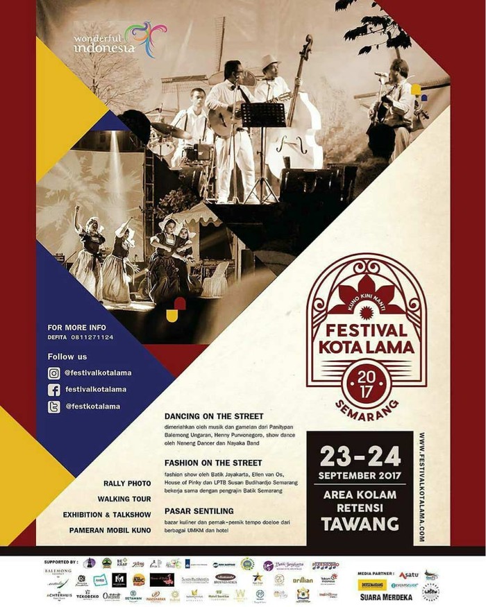 Menu Tempoe Doeloe Bisa Dinikmati di Festival Kota Lama Semarang