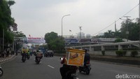 Begini suasana di depan Gedung DPR/MPR. Foto: Marlinda Oe