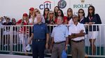 Kompaknya Para Mantan: Obama, Bush, Clinton Nonton Golf Bareng