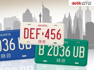 Banyak yang Belum Tahu, Ini Arti Angka dan Kode Pelat Nomor Kendaraan CD dan CC