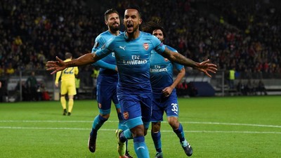 Kalahkan BATE Borisov, Arsenal Kokoh di Puncak Klasemen