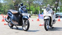 Yamaha Fino dibanderol Rp 17,75 juta. Foto: Khairul Imam Ghozali