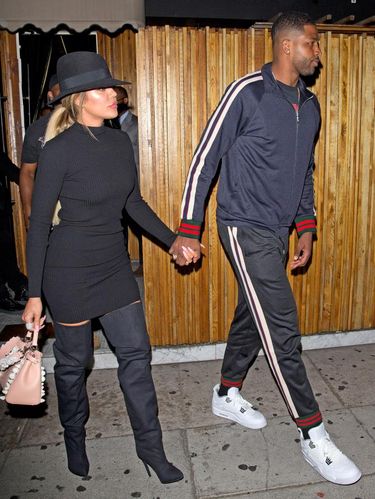 Khloe Kardashian dan Tristan Thompson.