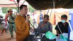 Menpora Kunjungi Pengungsi Erupsi Gunung Agung
